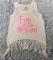 Fun In The Sun Fringe Tank