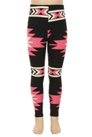 Arrow Leggings-Coral