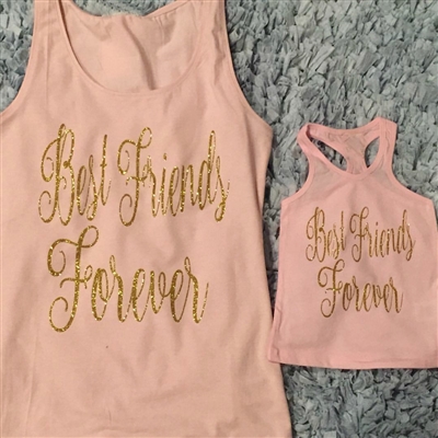 Best Friends Forever Mommy & Me Tanks