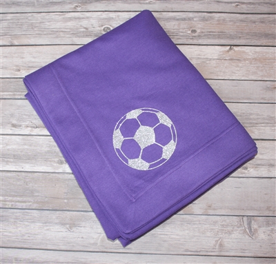 Sweatshirt Stadium Blanket- Soccer