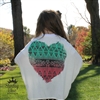 Aztec Heart Open Cardigan