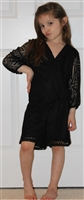 Lace 3/4 Sleeve Romper by Vintage Havana