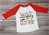 I Made The Naughty List I'll Try Again Next Year Raglan Tee