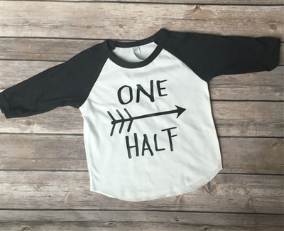 One Half Raglan tee