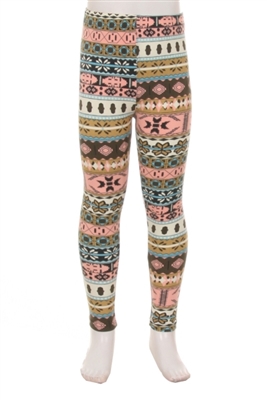 Pastel Aztec Leggings