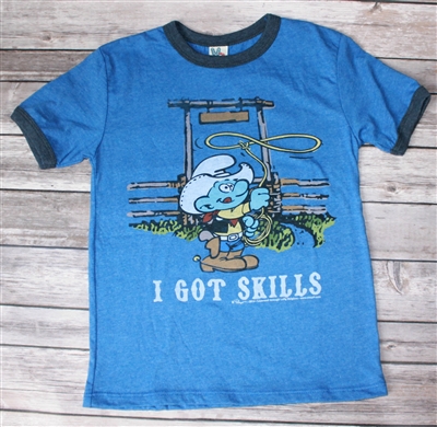 Smurf I Got Skills Tee by Junk Food