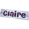 Personalized White Headband