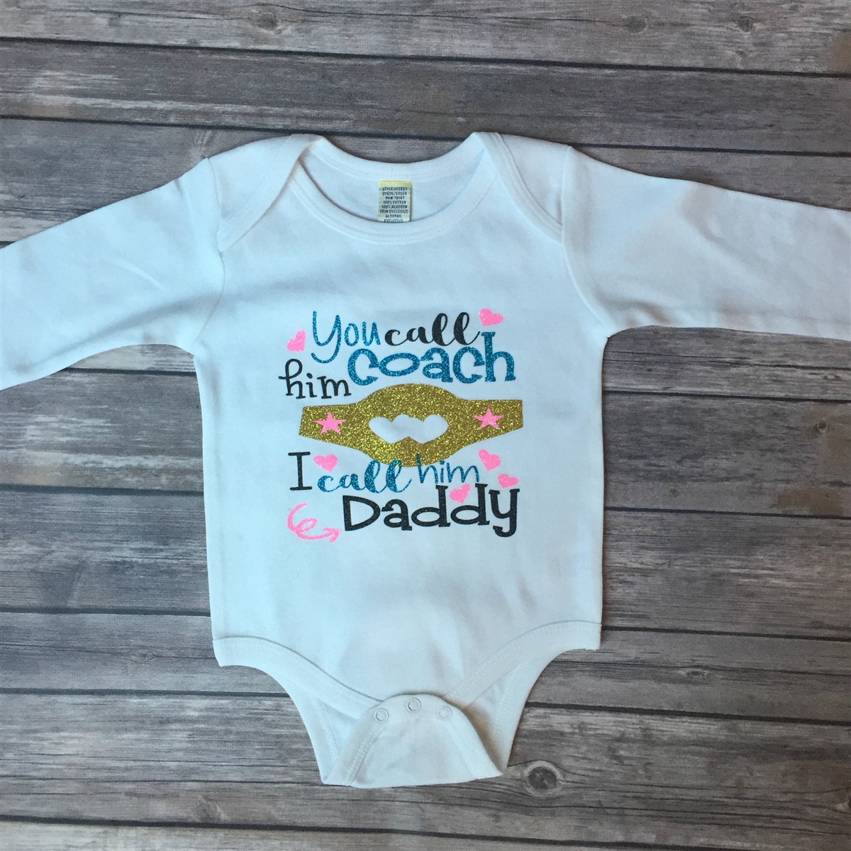 wrestling baby onesie